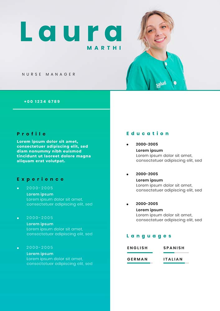 modelo de curriculum vitae gratis