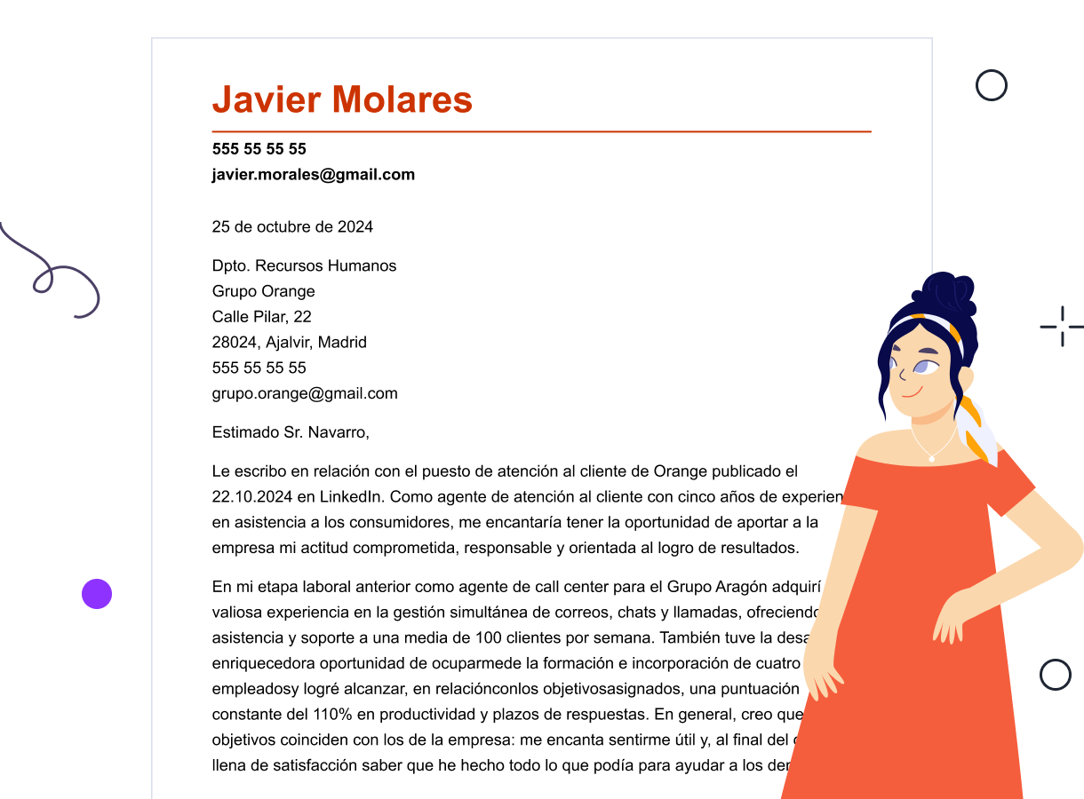 Ejemplos de cartas de presentacion hero