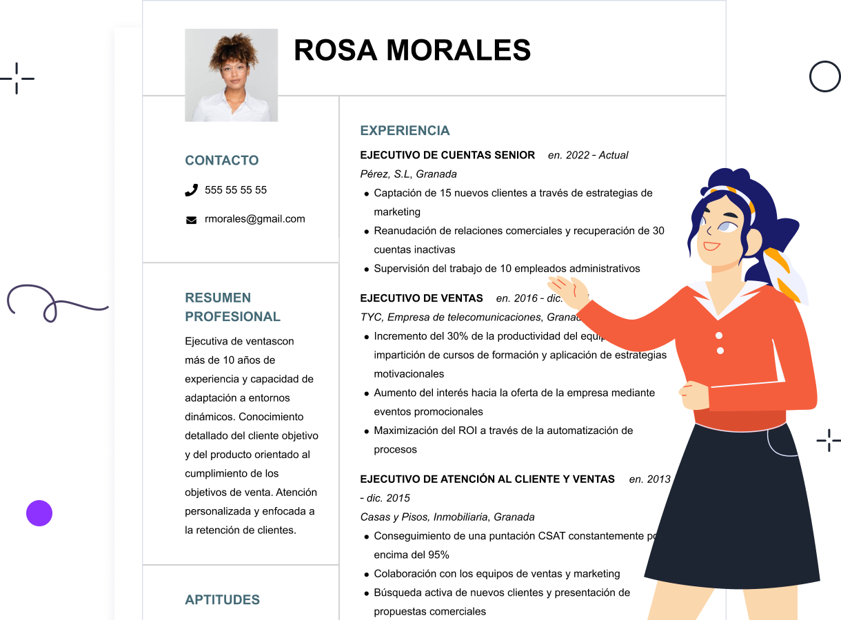 Ejemplos de curriculum hero